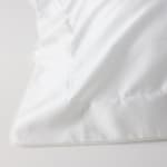 Naked Pillow Sham, T300 Sateen Weave, 60% Cotton/40% Tencel Modal, Queen 21x31+2, White